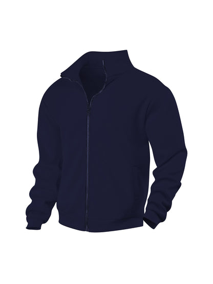 Mens Stand-collar Padded Jacket