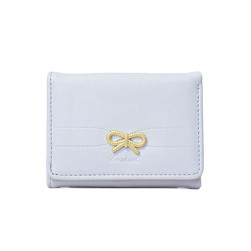 Short Simple Womens Coin Purse With Multiple Card Slots