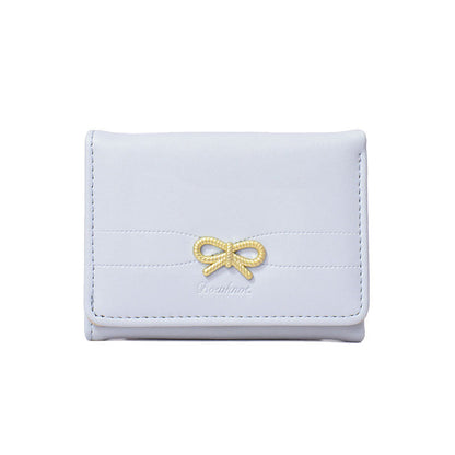 Short Simple Womens Coin Purse With Multiple Card Slots
