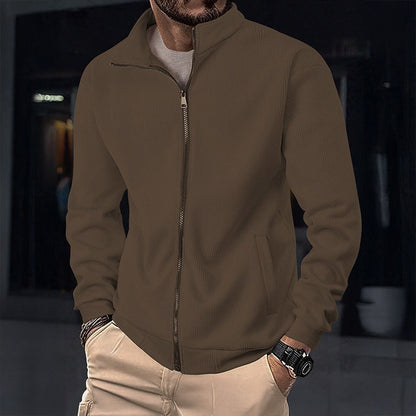 Mens Stand-collar Padded Jacket