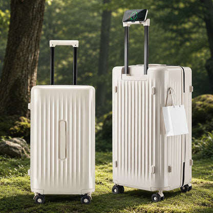 Solid-color High-capacity Casual Sports Suitcase
