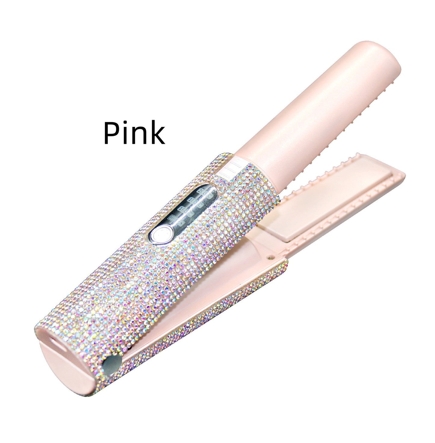 2-In-1 Electric USB Hair Straightening Brush Comb