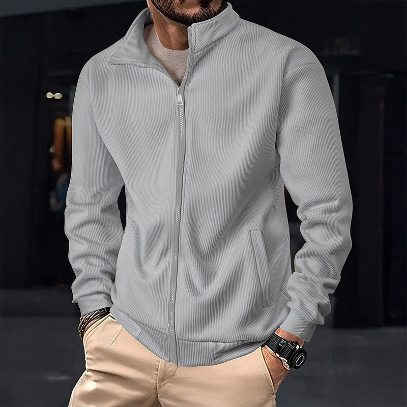 Mens Stand-collar Padded Jacket