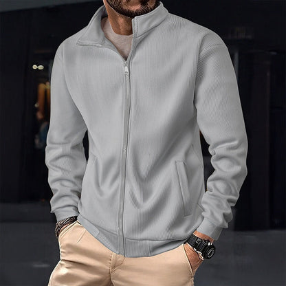 Mens Stand-collar Padded Jacket