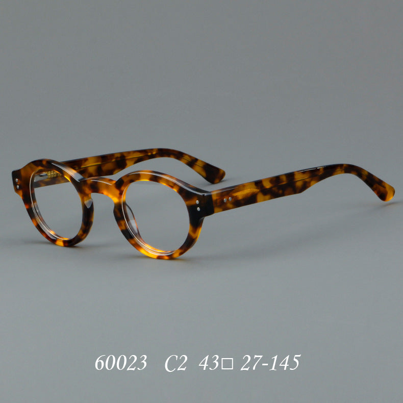 Sheet-material Frame Republic Of Chinastyle Round-frame Myopia Glasses Frame Non-prescription Danyang Eyeglasses