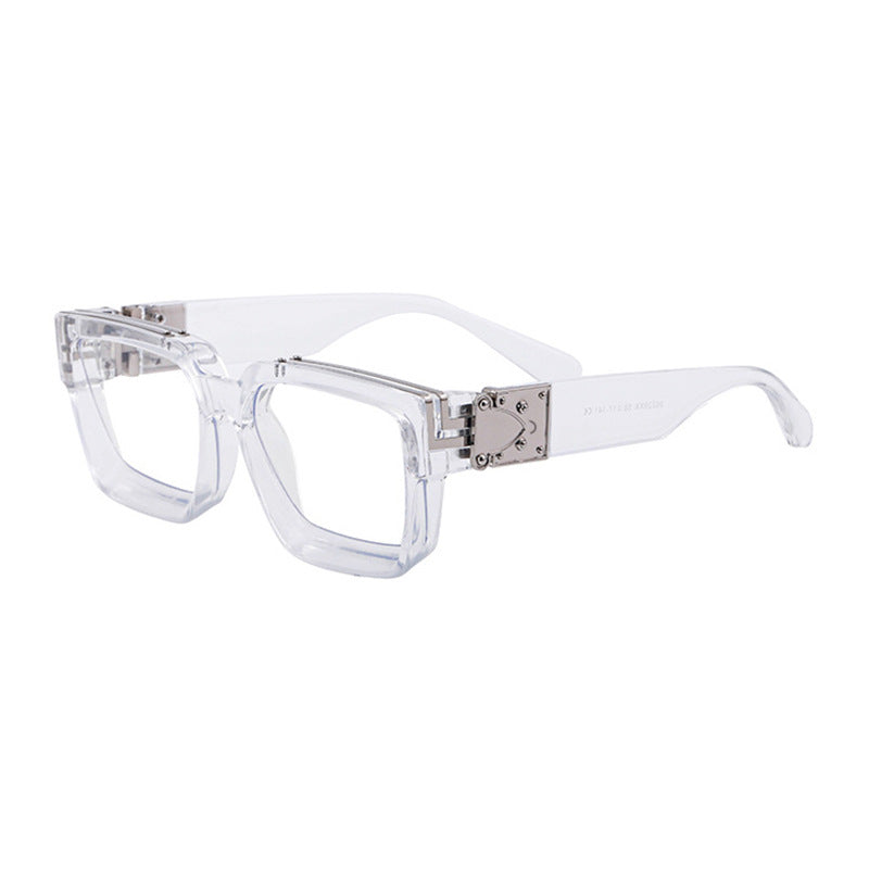 Millionaire Same Style Sunglasses For Men, Fashionable Internet Celebrity Sunglasses For Women, High-End Glasses, Square Frame Sunglasses, Cross-Border