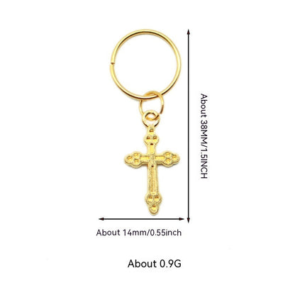 XINGX Lightning Shell Hair Ring with Small Pendant