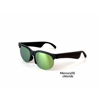 AI Smart Glasses Bluetooth Sunglasses For Music Calling Translation S01