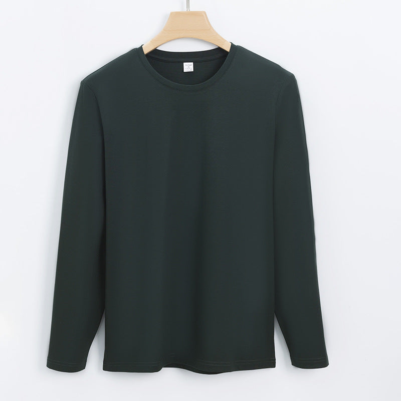 Double-sided Cotton T-shirt Casual Long-sleeve For Young Men