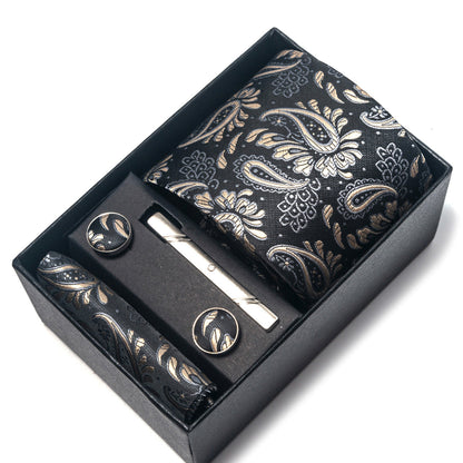 Direct-supply Mens Polyester Yarn-dyed Jacquard Formal Tie