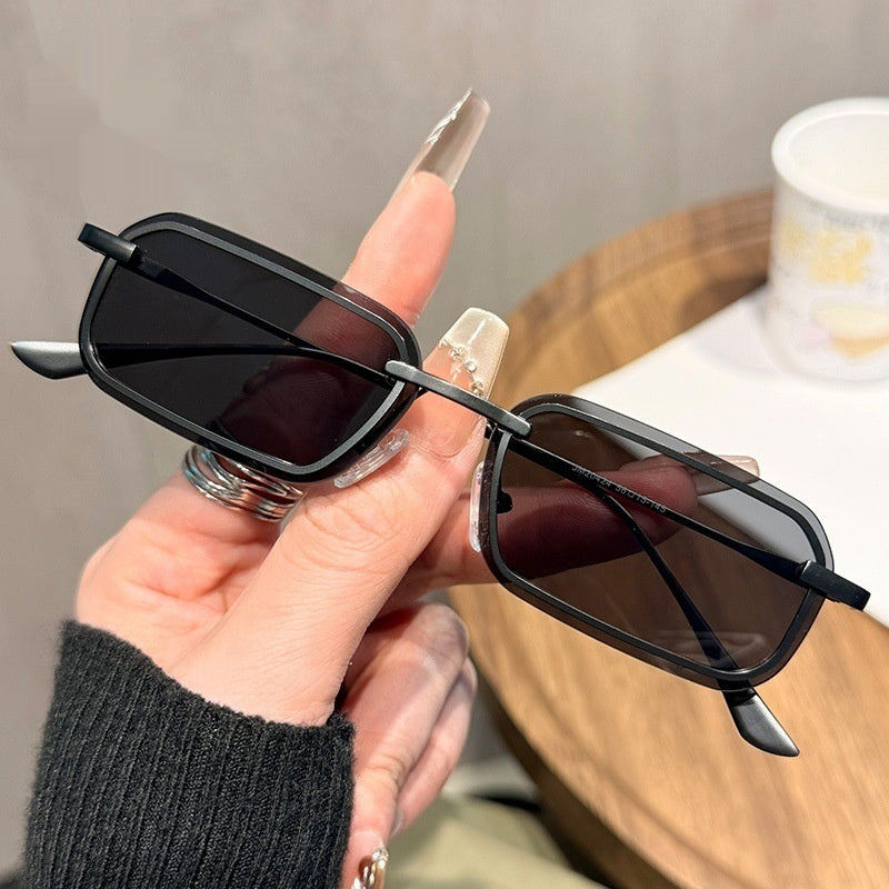 Retro Small-frame Square UV-protective Sunglasses