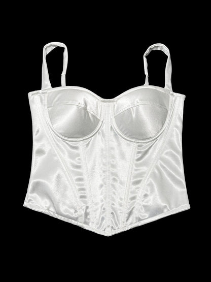 High-End Solid Color Fishbone Bra, Summer Slim-Fit Camisole, Everyday Wear Tube Top For Women With Chest Pads