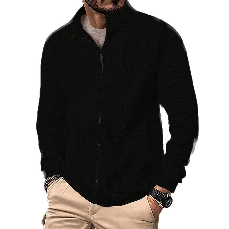Mens Stand-collar Padded Jacket