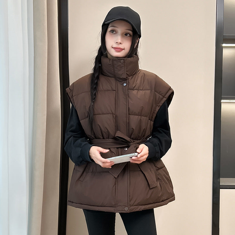 Korean-style Loose-fitting Fashionable And Padded Western-style Coat