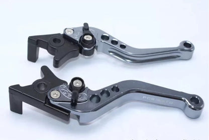 Adjustable Motorcycle Brake & Clutch Levers – CNC Aluminum Handlebar Levers (Pair)