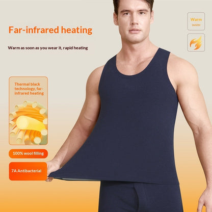 AutumnWinter Fleece-lined Extra-thick Sleeveless Base Top