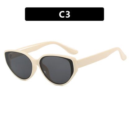 Street-style Cat-eye Retro Sunglasses For Women