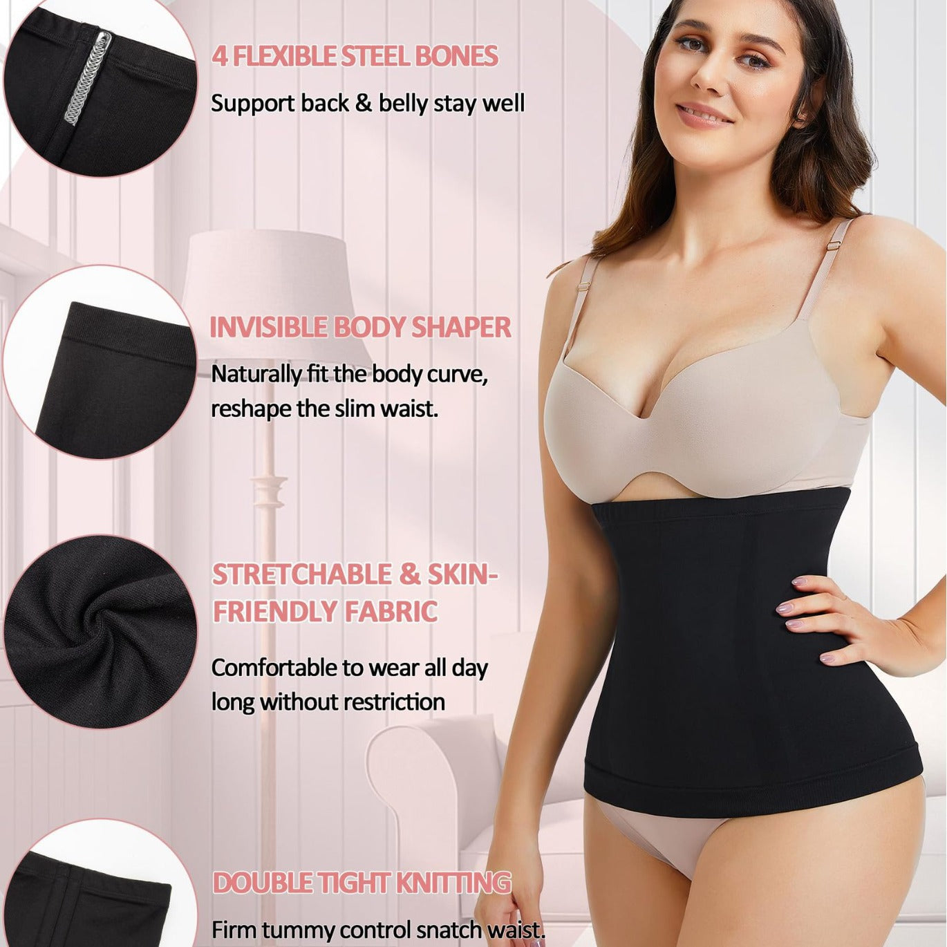 Womens Postpartum Waist-Slimming Recovery Belt