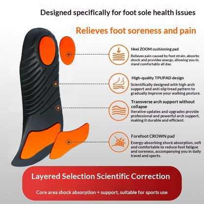 Arch-support Insoles Flat-foot Correction Insoles
