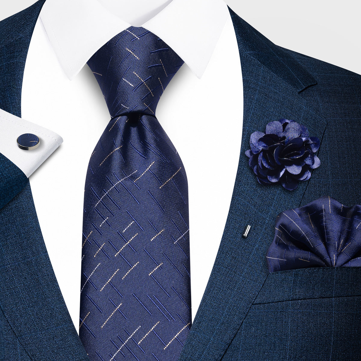 Tencel Jacquard Business Formal Necktie
