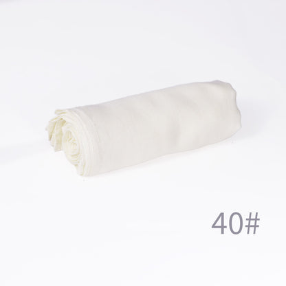 Modal Breathable Scarf Womens Solid Color