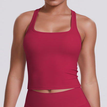 Tight-fitting Quick-drying Casual Running And Fitness Top