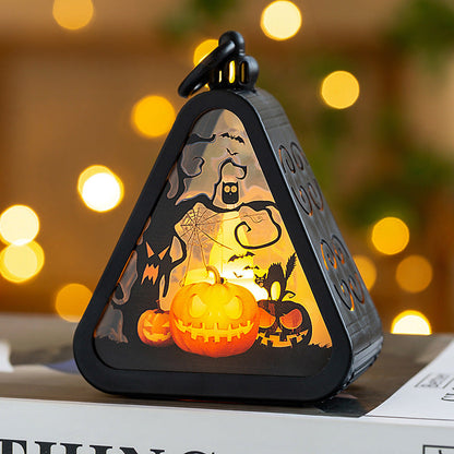 Halloween Decorations Portable Pumpkin Lanterns Halloween Gifts Halloween Desktop Ornaments Layout Props