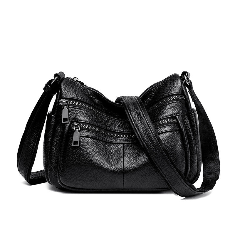 New Bags Women's High-grade Leather Tote First Layer