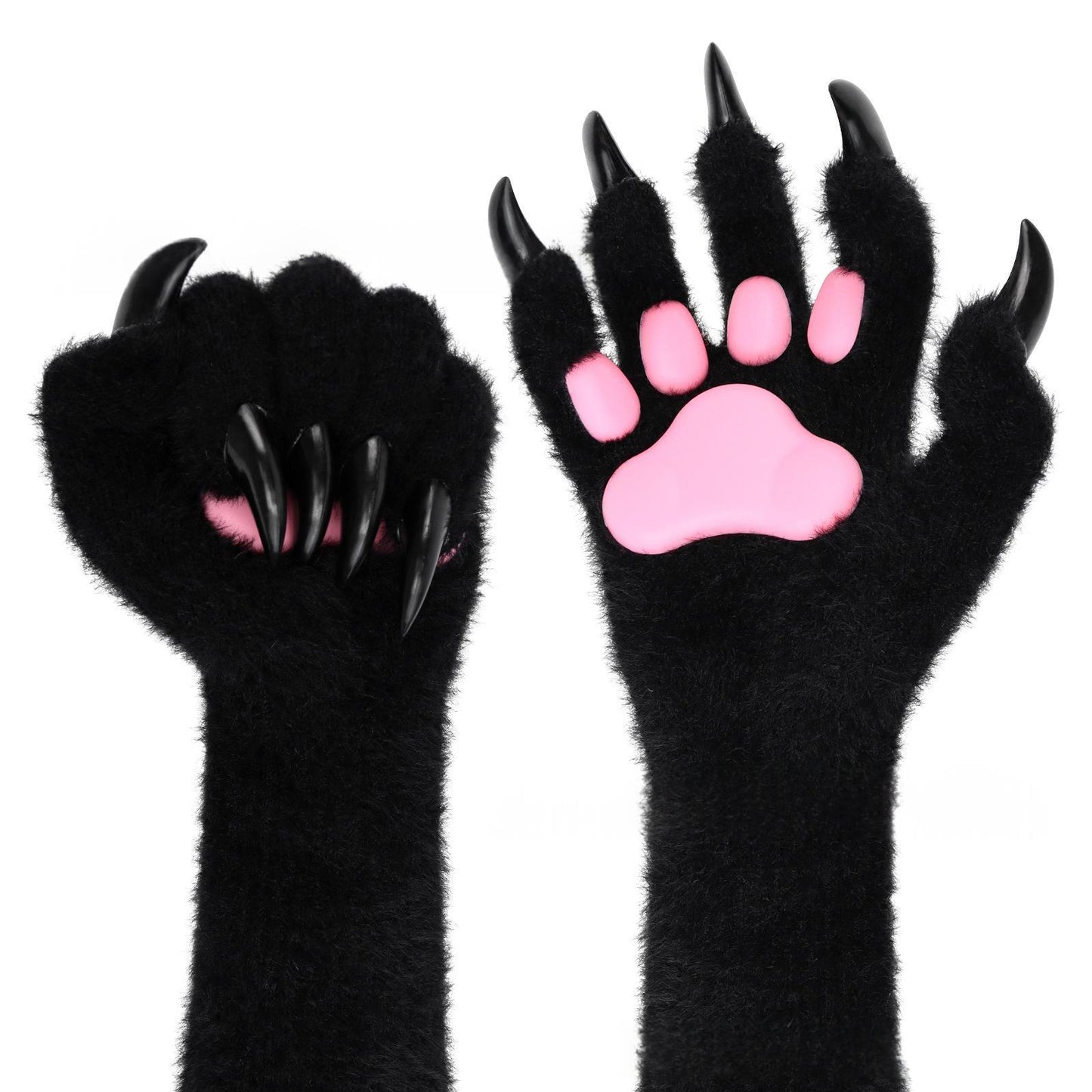Halloween Silicone Meat Mat Long Gloves