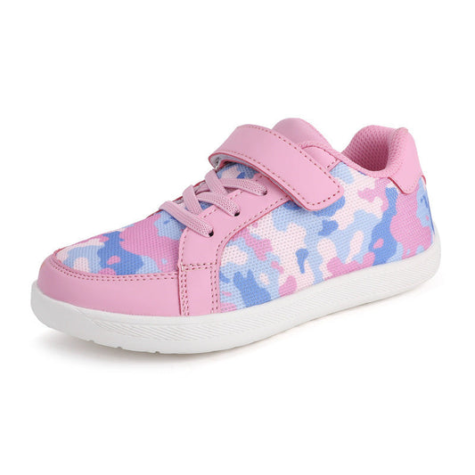 Children's Low-top Velcro Wide Toe Shoes