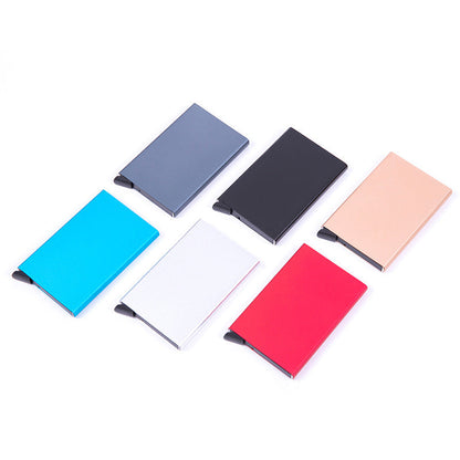 Mens Automatic Pop-Up ID Holder