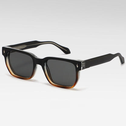 New Vintage Square-frame Sunglasses For Women