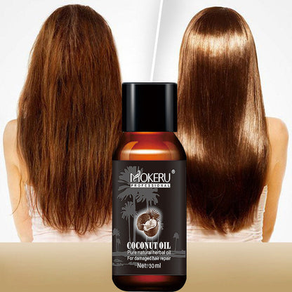 Coconut Oil Hair Repair for Frizz and Damage
