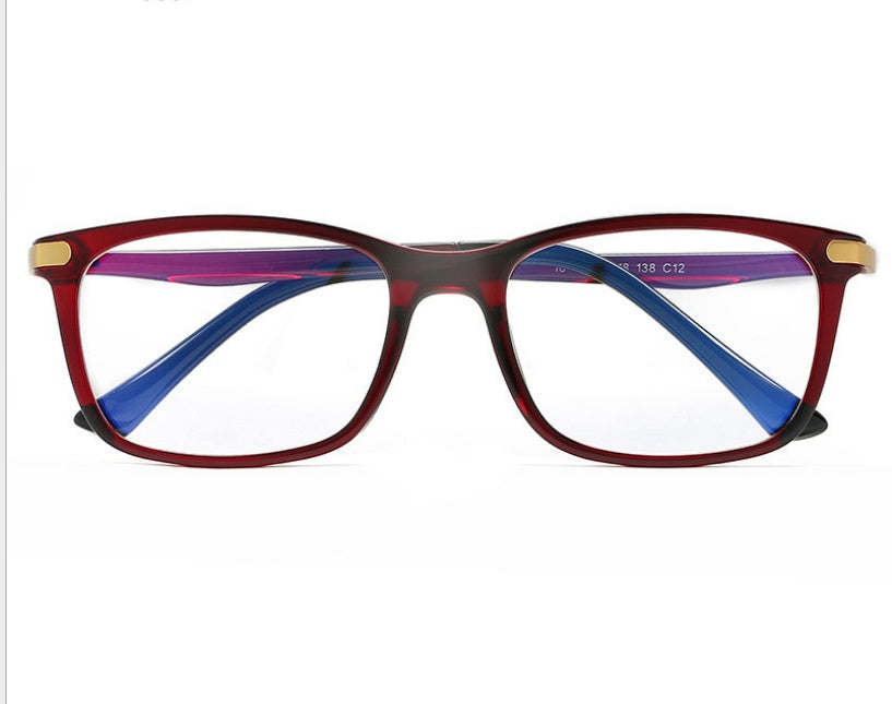 New Anti-Blu-ray Flat Mirror Frame Blue Film Glasses
