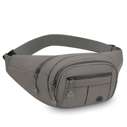 New Simple Crossbody Bag Forest Series Versatile Leisure Nylon Shoulder Bag Outdoor Sports Mobile Waist Bag Women's Chest Bag