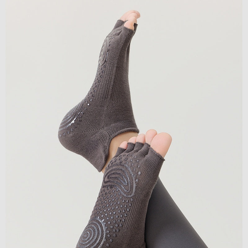 Springsummer Open-toe Five-finger Socks Yoga Socks For Women