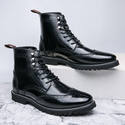 Outdoor Lace Up Fashion Martin Boots