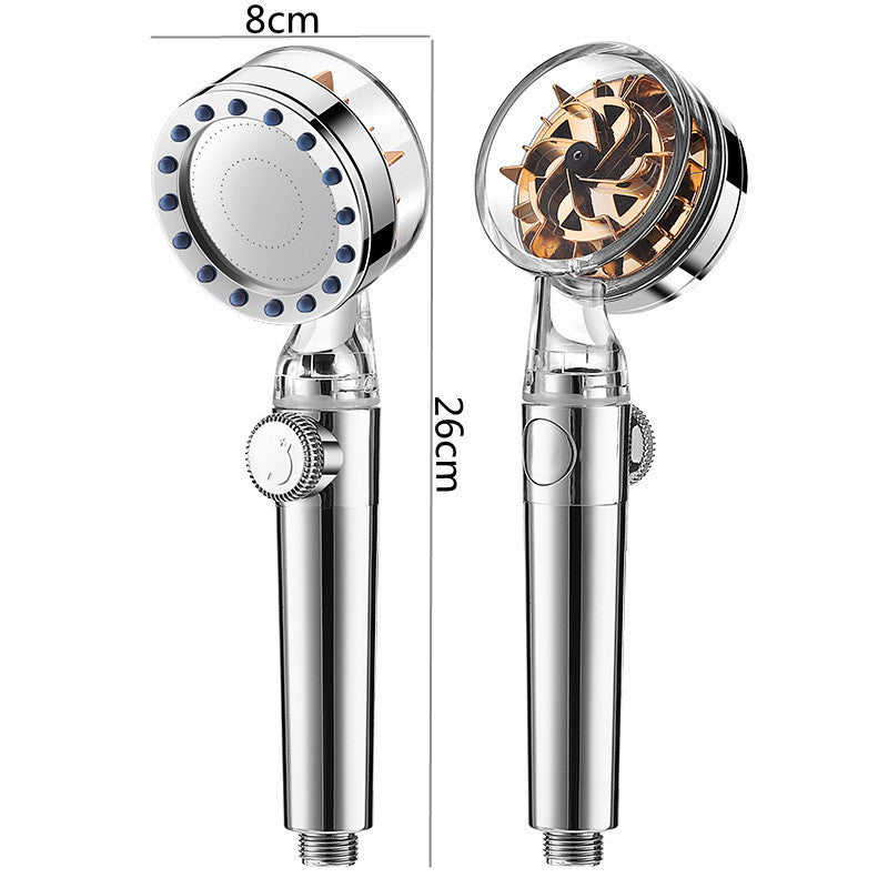 Turbo Shower Head Water Saving High Pressure