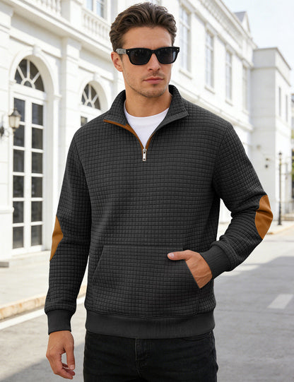 Mens Casual Long-sleeve Hoodie Top