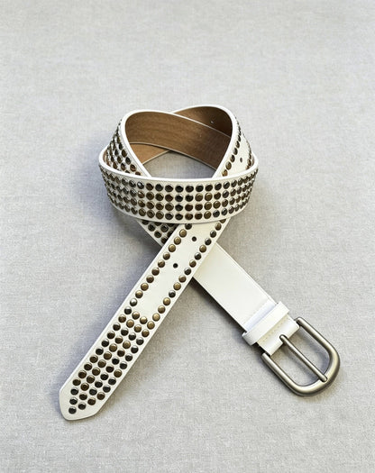 Black And White Minimalist Fashion Belt