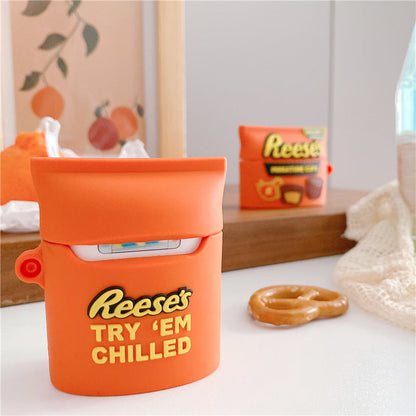 Compatible with Apple, Peanut Milk Chocolate AirPods Pro For Bluetooth Wireless Earphones