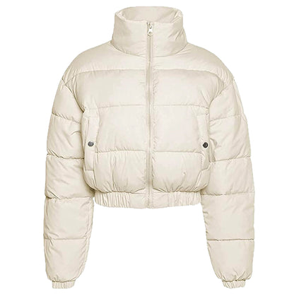 Fashionable Womens Short Loose-fitting Jacket Coat