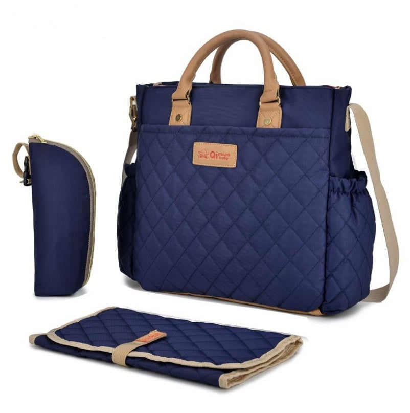 new Mummy bag high-end lightweight fashion multi-function Mummy backpack maternal and child pregnant women out of Mummy bag