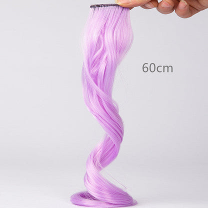 Gradient Invisible Curly Short Wig