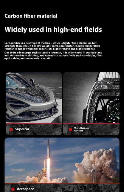 15W Magnetic Power Bank Wireless Carbon Fiber Magsafe Mobile Power Supply