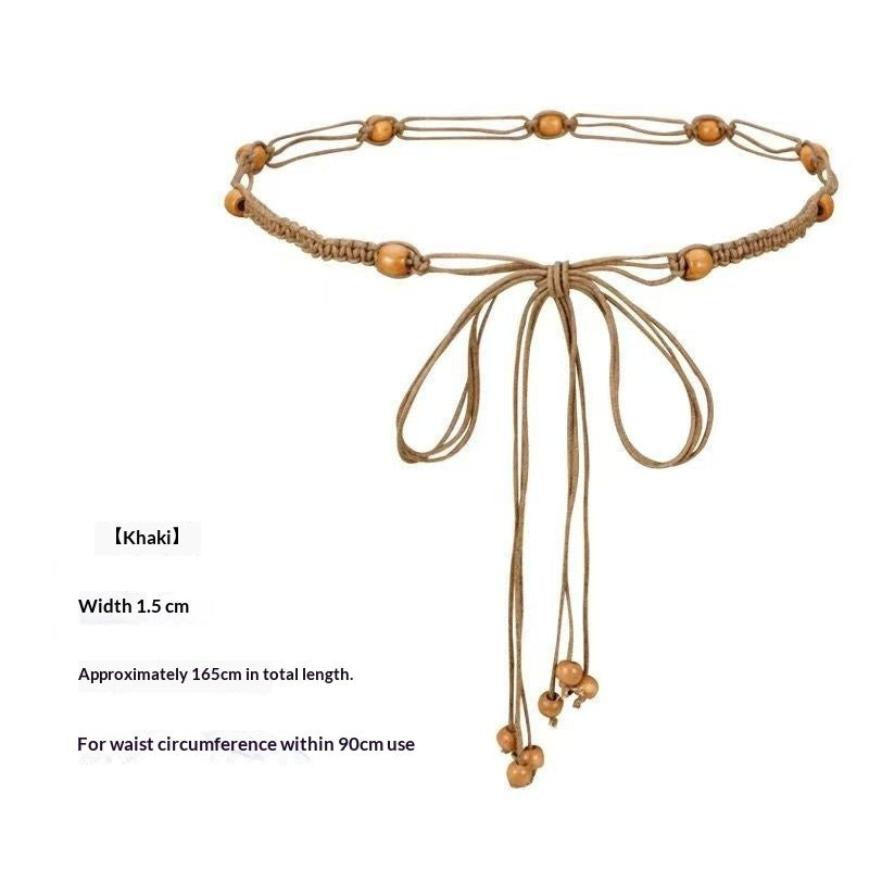 Bohemian Woven Waist Chain Womens Skirt Belt