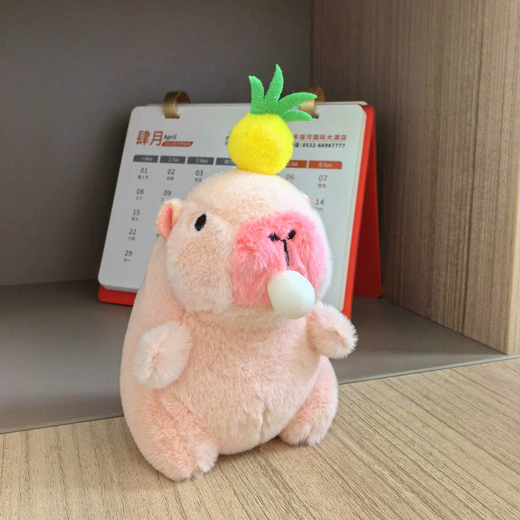 Capabala Figurine Doll Plush Toy Key Chain