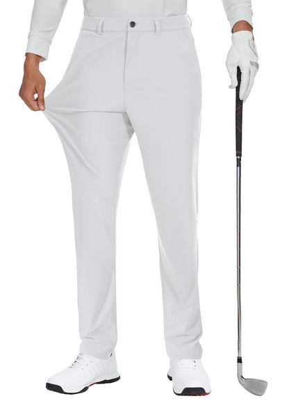 New Men's Outdoor Elastic Quick-Drying Golf Formal Pants Work Business Casual Comfortable Lightweight Trousers