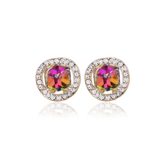 Gold Crystal Bridal Jewelry Set - Factory Promotion