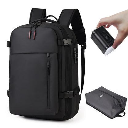 Large-capacity Compression Backpack With USB Charging For Short Trips And Travel